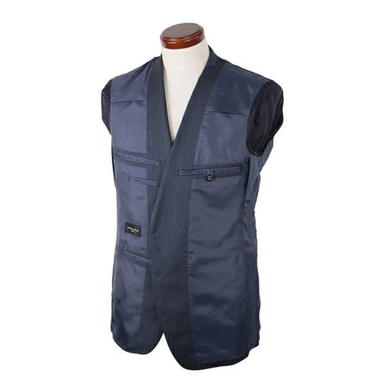 KONAKA　アウトレット 【WEB限定/OUTLET/汚れ・キズ等有】【JOHN PEARSE Black SELECT LINE】【春夏】2釦シングルスーツ/ネイビー×ストライプ/ ULTRA LIGHT SPEC ネイビー系(紺)