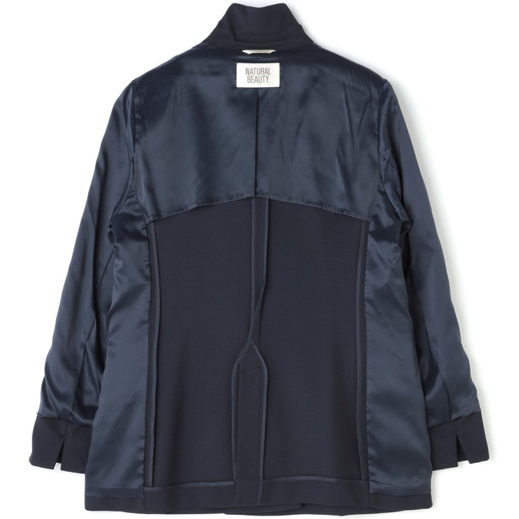 ナチュラル　ビューティー 【NATURAL BEAUTY】【年間】4釦1掛けダブルジャケット/ネイビー 紺中間