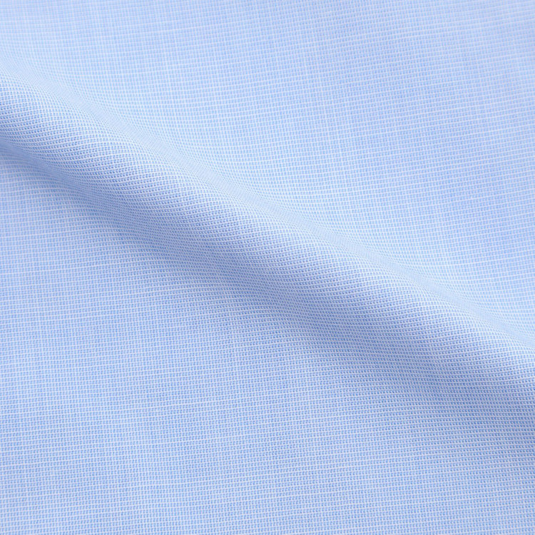 ＤＵＫＥ ＭＯＲＧＡ 【形態安定】ワイドカラーワイシャツ/ブルー 青濃色