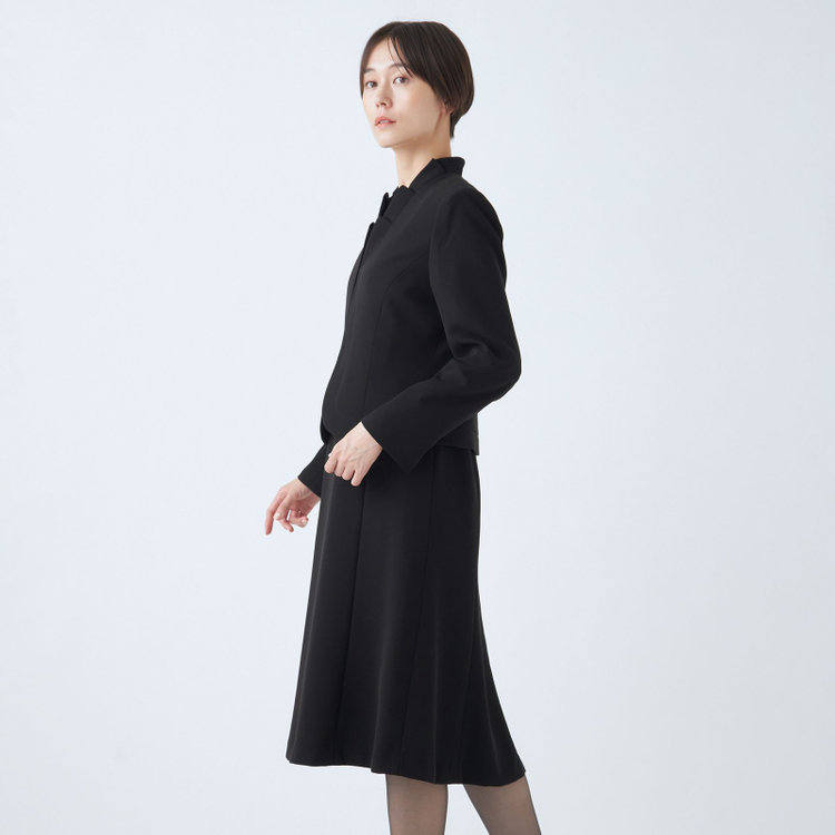 ソノタ（KONAKA用） 【年間】タックスタンドアンサンブルレディースフォーマル 黒