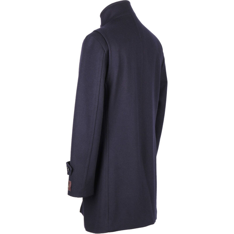 ソノタ（KONAKA用） 【PATRIZIO LORENTINI】ウールブレンドスタンドカラーコート/ネイビー ネイビー系(紺)
