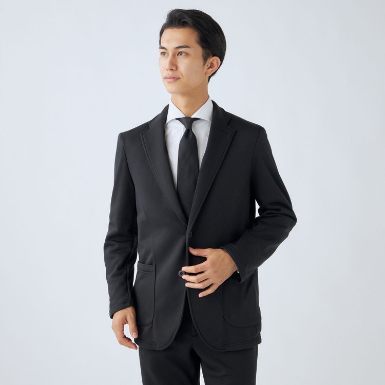 KONAKA　アウトレット 【WEB限定/OUTLET/汚れ・キズ等有】【ULTRA WORK SUIT/HOME LINE】【秋冬】セットアップ バックフリースジャケット/ブラック ブラック系(黒)