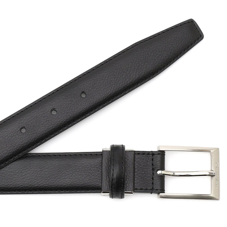 ドナートヴィンチ 【Donato Vinci Italy】ロングピンバックルベルト 3.0sm幅/ブラック(ウエスト130cmまで対応) 黒