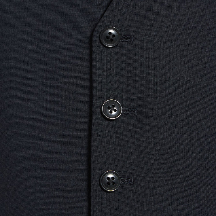 ソノタ（KONAKA用） 【JOHN PEARSE BLACK】【年間】リバーシブルジレ(ベスト)/ネイビー＆グレー/SHOWER CLEAN 紺濃色