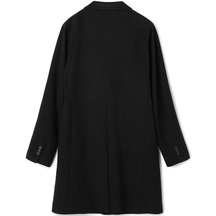 ＪＰ コンフォート 【JOHN PEARSE comfort】チェスターコート /ブラック /スプリットラグラン仕様 /ULTRA MOVE COAT/ウールブレンド 黒