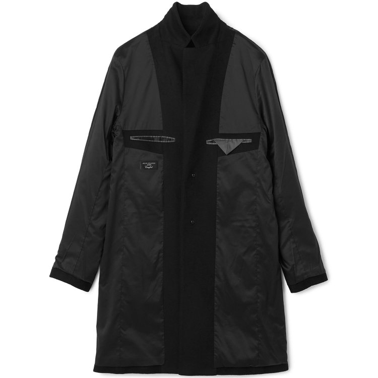 ＪＰ コンフォート 【JOHN PEARSE comfort】チェスターコート /ブラック /スプリットラグラン仕様 /ULTRA MOVE COAT/ウールブレンド 黒