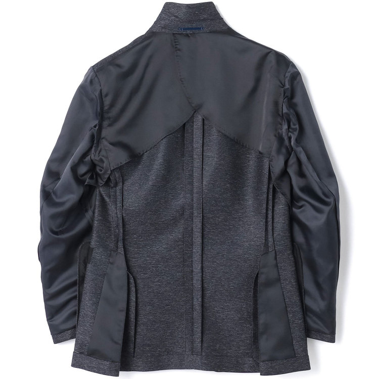 ＪＰ コンフォート 【JOHN PEARSE comfort navy】【春夏】機能性ポリエステル素材 2釦シングルジャケット/ネイビー/ULTRA MOVE/ウォッシャブル 紺中間