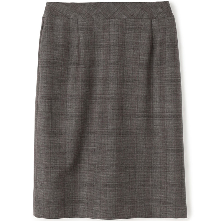 ソノタ（KONAKA用） 【Diana】【秋冬】スカート/グレー×チェック/ウォッシャブル＆ストレッチ グレー中間