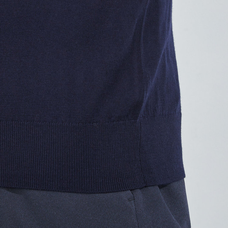 ＪＰコンフォート ネイビー 【JOHN PEARSE comfort navy】【秋冬】タートルネックセーター/ネイビー 紺中間
