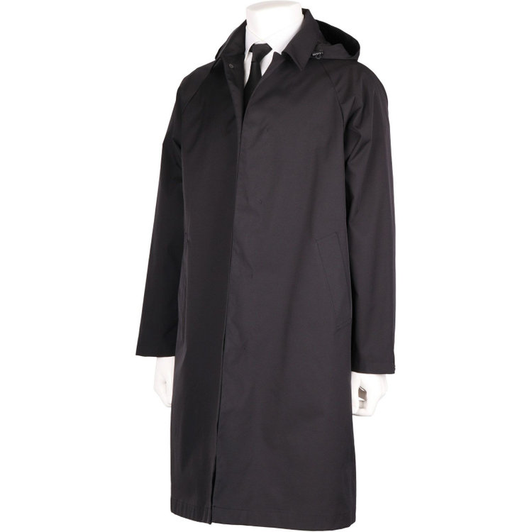 【WEB限定/OUTLET/汚れ・キズ等有】【ULTRA WORK COAT/WORK LINE】ラグランフードコート/ブラック