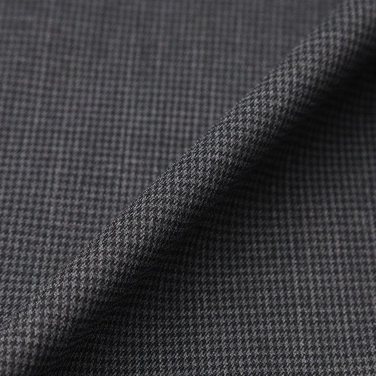 ＪＰ コンフォート 【ULTRA MOVE CROSS】【JOHN PEARSE comfort】【年間】2釦シングルジャケット/グレー×ハウンドトゥース グレー中間