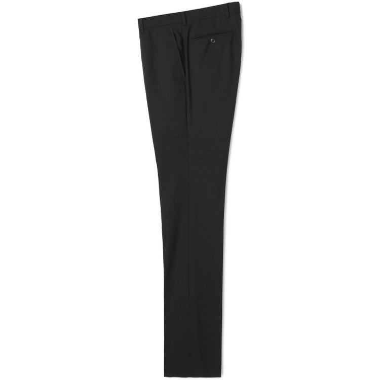 ＪＰセレクトライン 【JOHN PEARSE Black SELECT LINE】【年間】2釦シングルスーツ/ブラック×ソリッド/SHOWER CLEAN/※裾上げ必要 黒