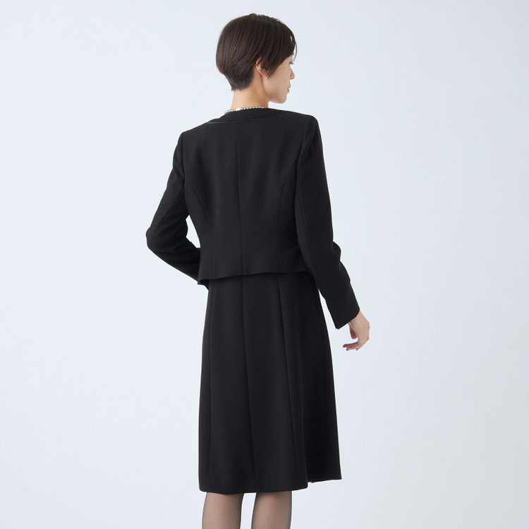 ＡＬＡＩＮ ＤＩＶＥ 【Alain Divert】【年間】ノーカラーアンサンブルレディースフォーマル 黒