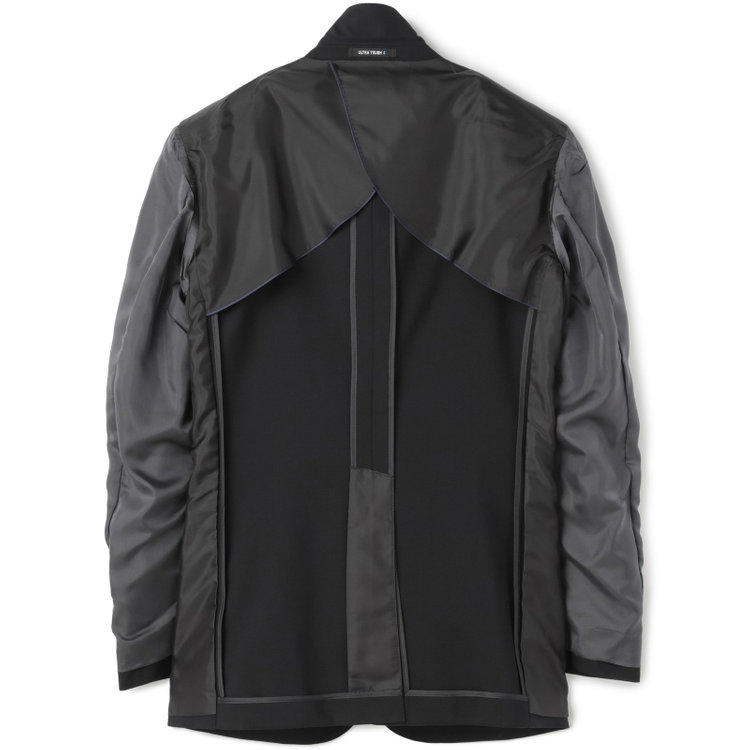 ＪＰセレクトライン 【JOHN PEARSE Black SELECT LINE】【年間】2釦シングルスーツ/ブラック×ソリッド/SHOWER CLEAN/※裾上げ必要 黒