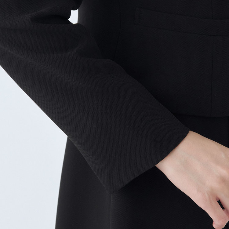 ＡＬＡＩＮ ＤＩＶＥ 【Alain Divert】【年間】ノーカラーアンサンブルレディースフォーマル 黒