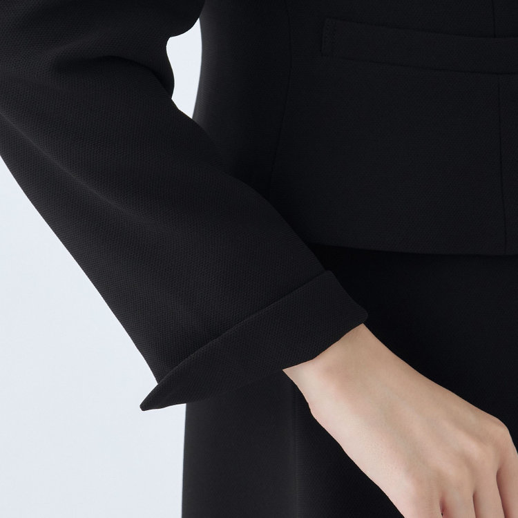 ＡＬＡＩＮ ＤＩＶＥ 【Alain Divert】【年間】ノーカラーアンサンブルレディースフォーマル 黒