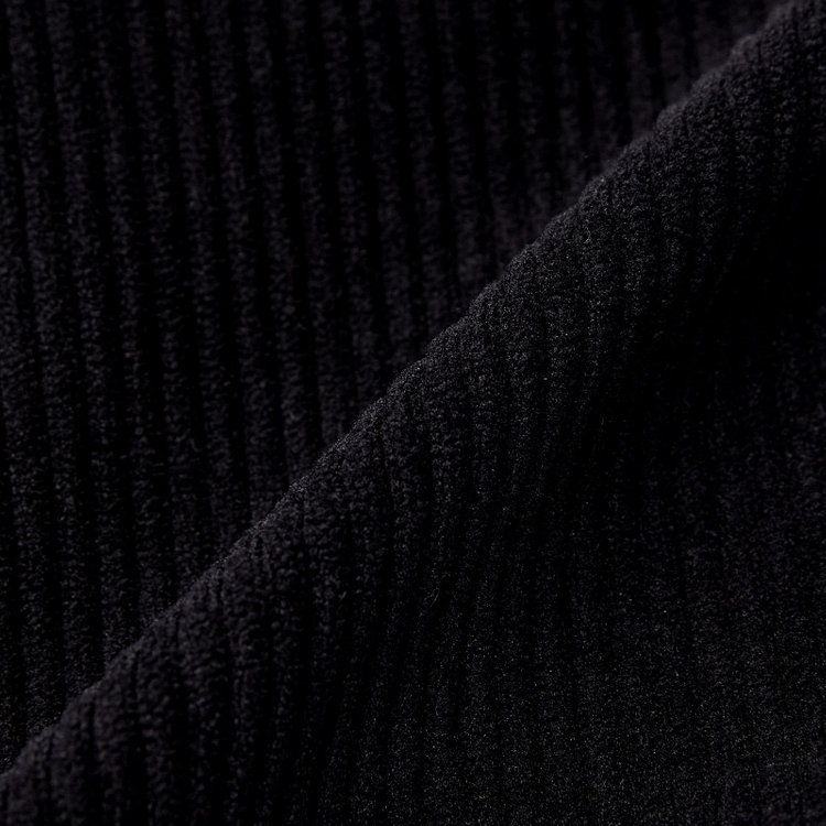 ＪＰコンフォート ネイビー 【JOHN PEARSE comfort navy】【秋冬】ワンタックパンツ/ ブラック×コーデュロイ / ウエストムーブ仕様 /ウォッシャブル ※裾上げ必要 黒
