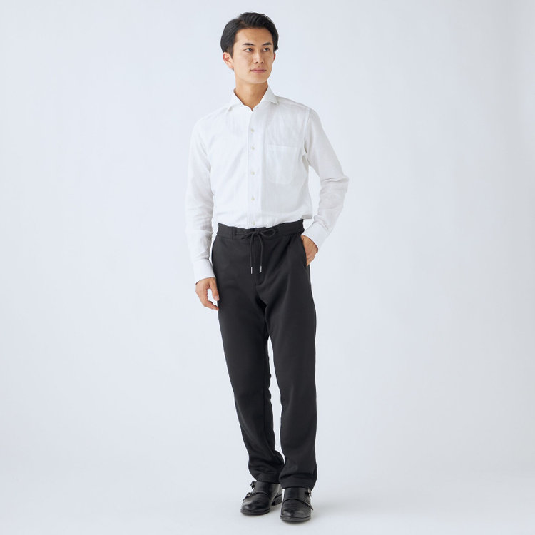 ＵＷＳ ＨＯＭＥ 【ULTRA WORK SUIT/HOME LINE】【秋冬】セットアップ バックフリースパンツ/ブラック ブラック系(黒)