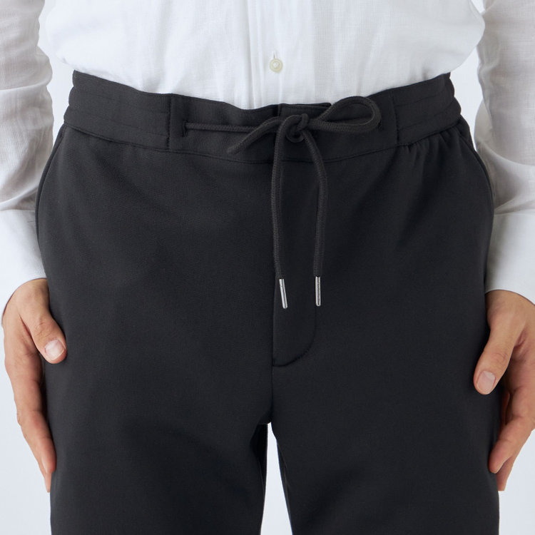 ＵＷＳ ＨＯＭＥ 【ULTRA WORK SUIT/HOME LINE】【秋冬】セットアップ バックフリースパンツ/ブラック ブラック系(黒)