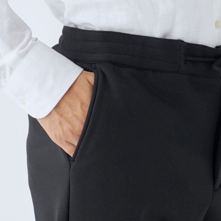 ＵＷＳ ＨＯＭＥ 【ULTRA WORK SUIT/HOME LINE】【秋冬】セットアップ バックフリースパンツ/ブラック ブラック系(黒)