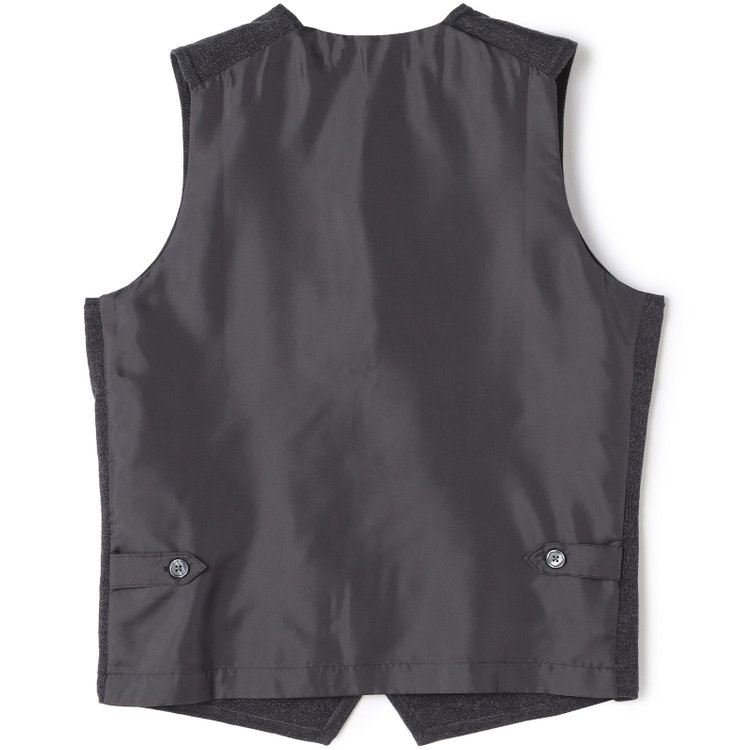 ＪＰ コンフォート 【JOHN PEARSE comfort navy】ニットジレ/グレー/ウォッシャブル グレー濃色